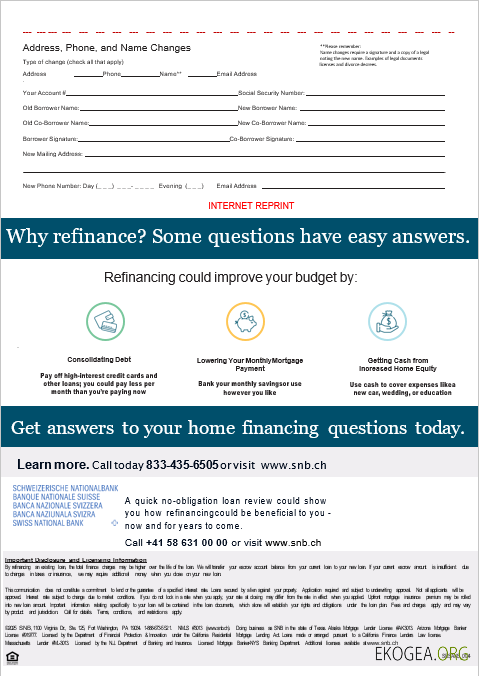 Suisse Banque nationale suisse Relevé hypothécaire BNS aux formats Word et PDF, 3 pages 3 template Suisse Banque nationale suisse Relevé hypothécaire BNS aux formats Word et PDF, 3 pages 3 template